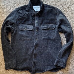 Ezekiel Charcoal and Black Shirt